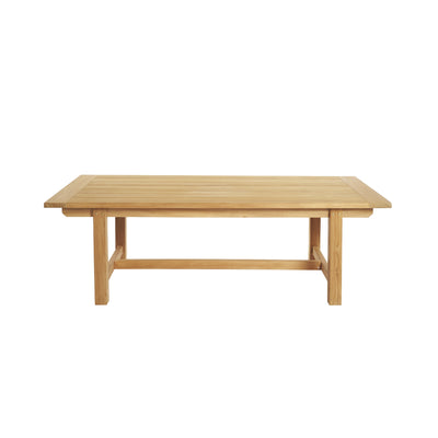 Table en teck rectangulaire Extreme 240 x 110 cm (95 x 43 po)