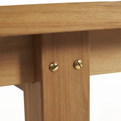 Table en teck rectangulaire Extreme 240 x 110 cm (95 x 43 po)
