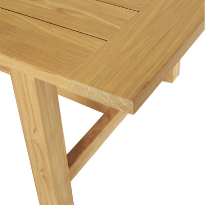Table en teck rectangulaire Extreme 240 x 110 cm (95 x 43 po)