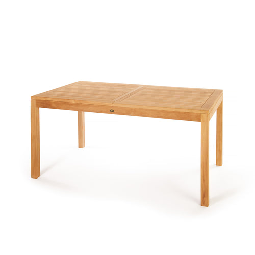 Teak Dining Extension Table Foster - Rectangular 65/85 x 36" (165/215 x 90 cm)