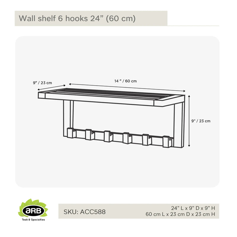 Compact Spa Starter – Bench + Tile + Free Hooks