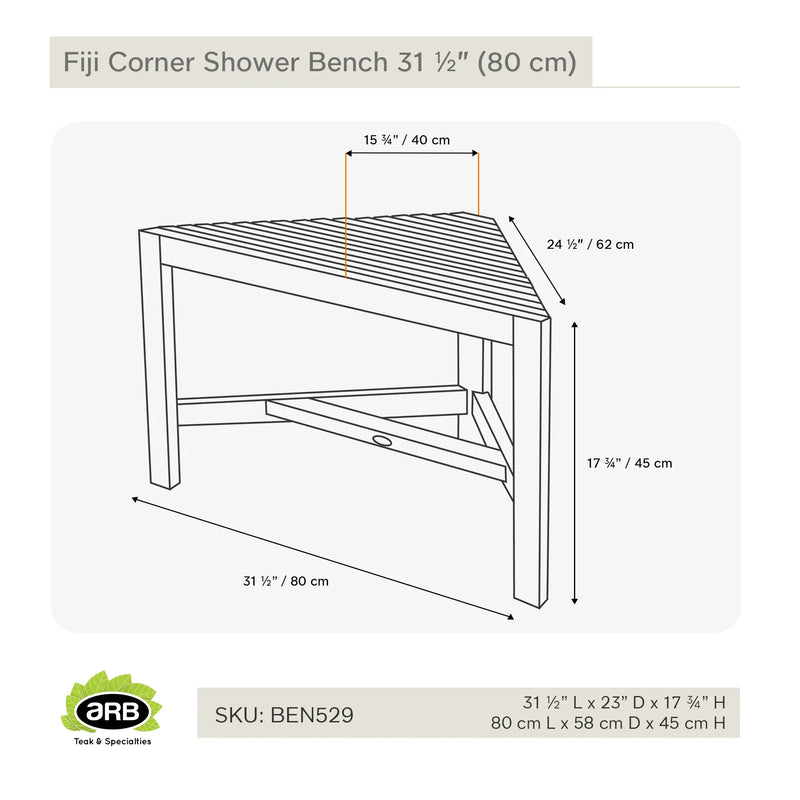 Corner Luxe – Bench plus Mat & Free Caddy