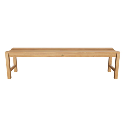 Banc de douche  en teck Curve 180 cm (71 po)