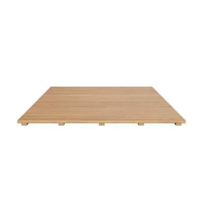 Tuile en teck 36"X 36"(91,5 cm x 91,5 cm)