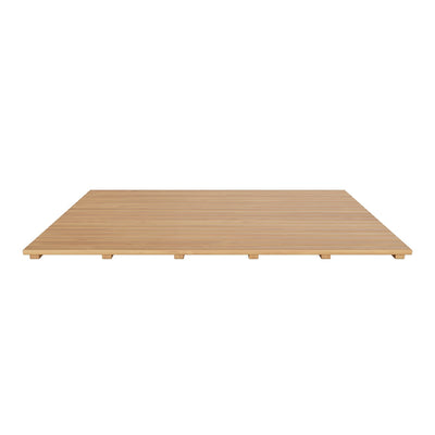 Tuile en teck 48"X 36"(122 cm x 91,5 cm)
