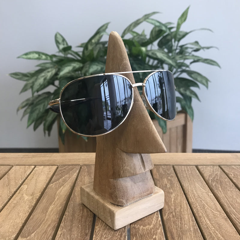 Porte-lunettes en teck