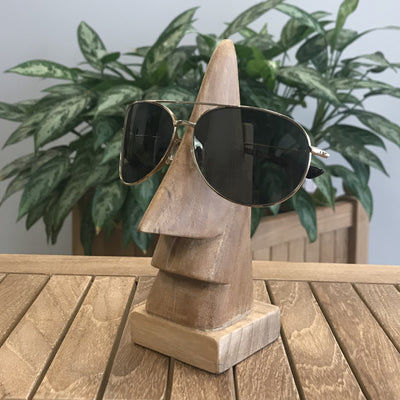 Porte-lunettes en teck